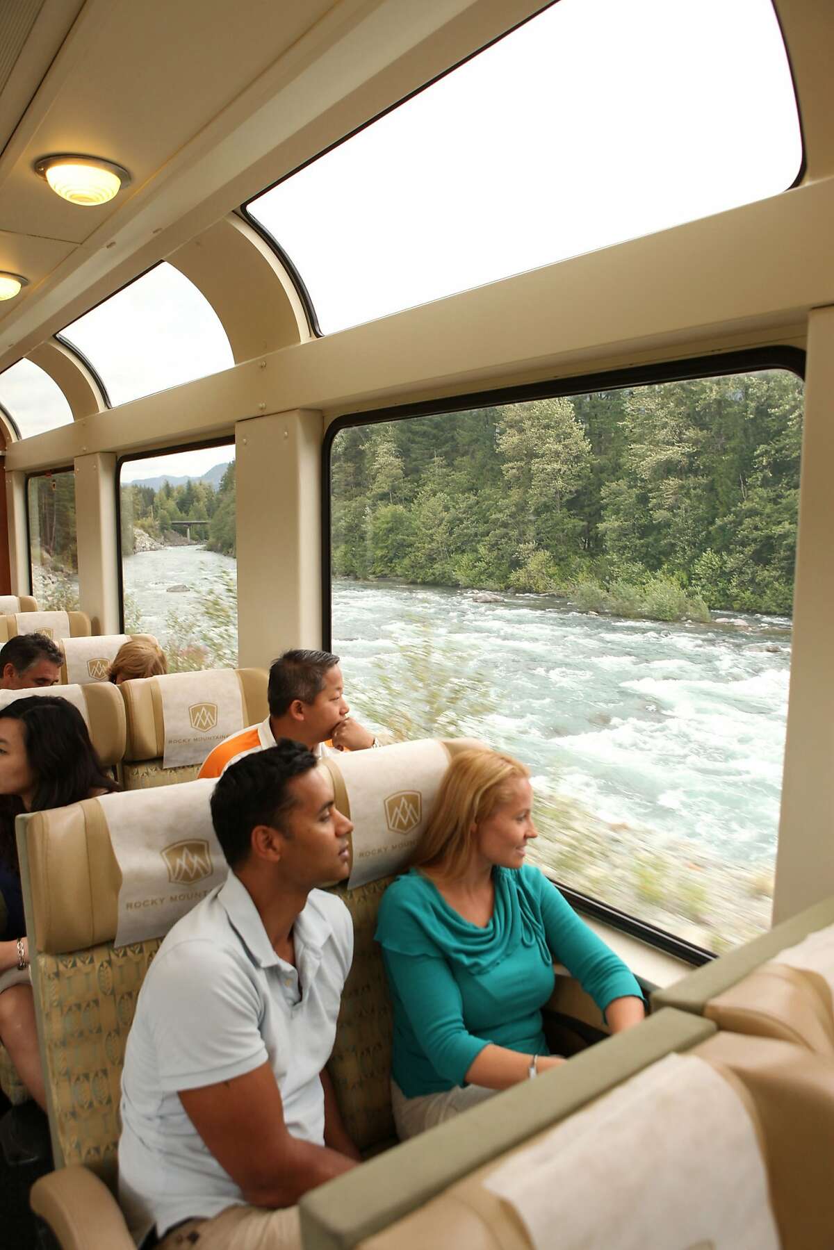 Diversion the destination on Canada’s Rocky Mountaineer train