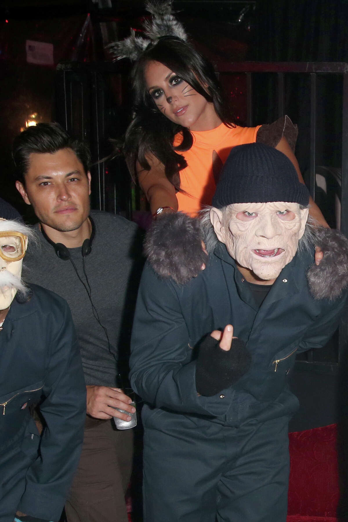 Playboy and Hugh Hefner host Halloween bash