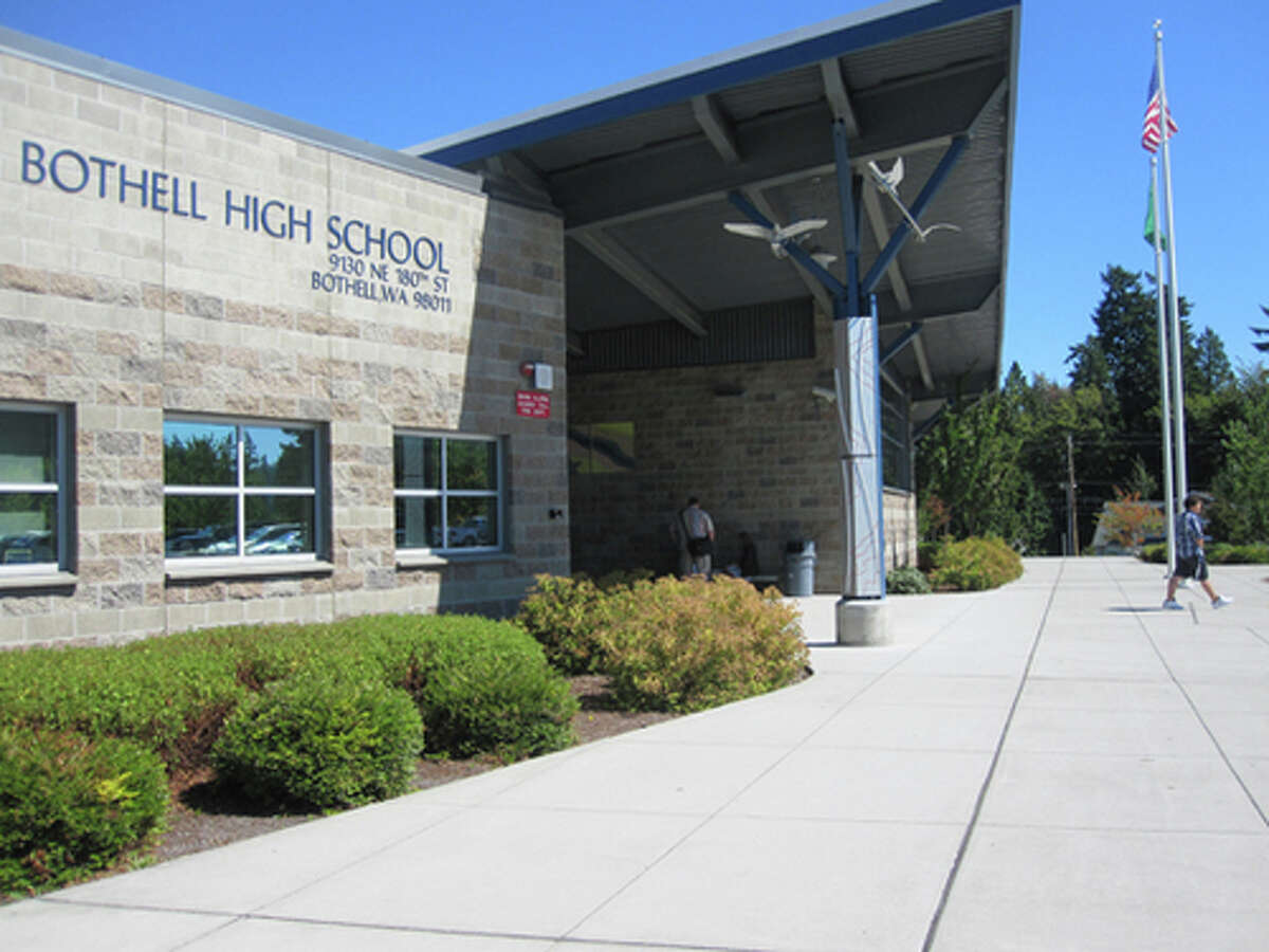 Bothell High School, pictured in a school district photo.