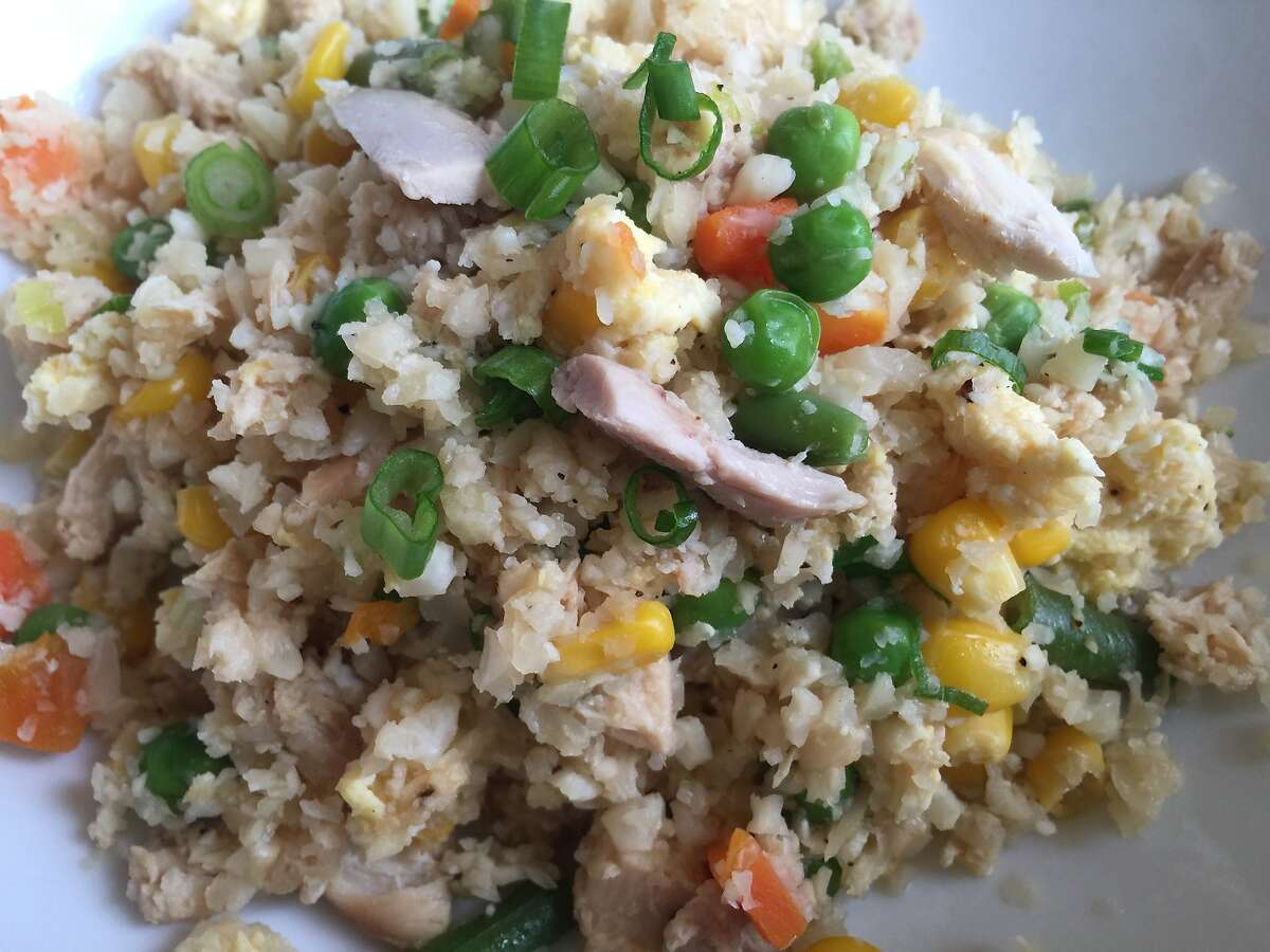 Cook Your Week Cauliflower Fried 'Rice' with Chicken