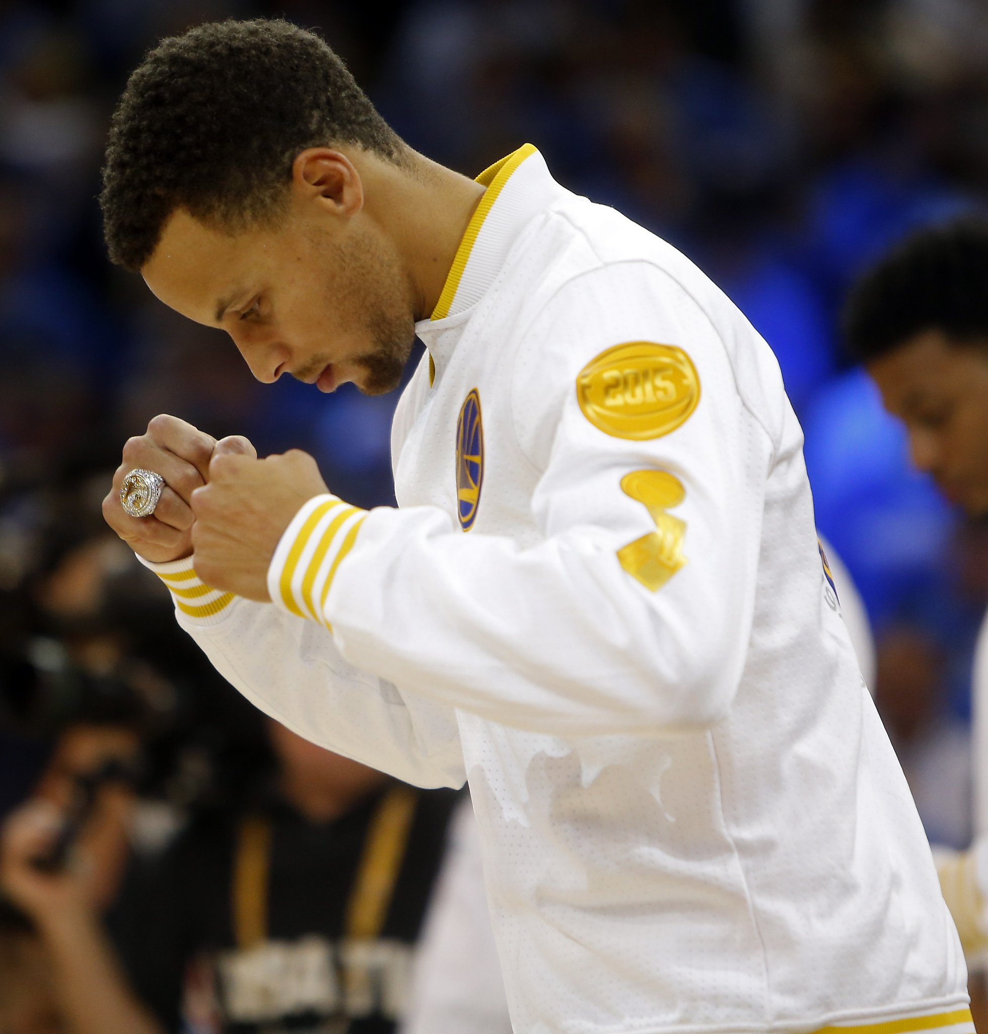 Stephen Curry's new ring: 'I actually 