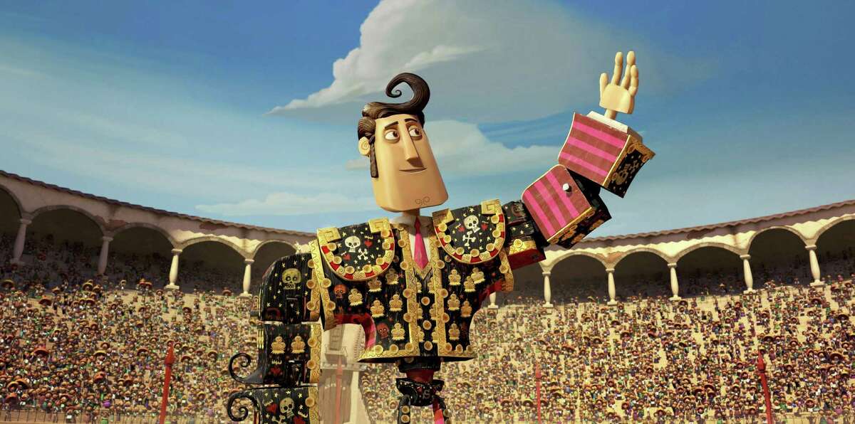 ﻿Bullfighter Manolo, voiced by Diego Luna, dreams of being a singer in "The Book of Life."﻿