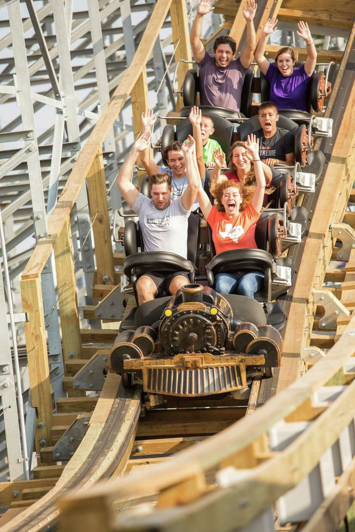 ZDT's Amusement Park in Seguin debuted Switchback, a wooden shuttle roller coaster, in October.