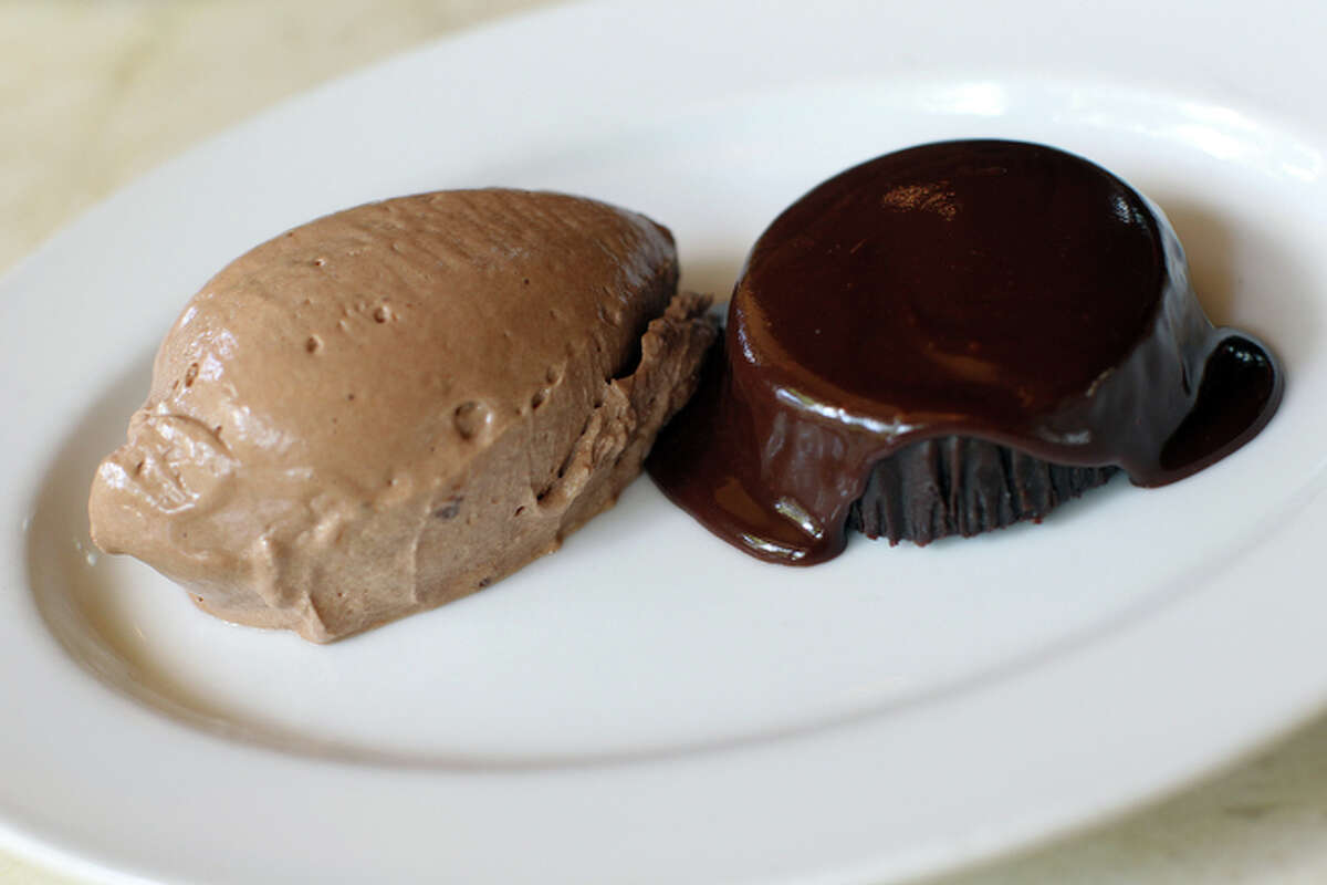 Nutella and Dark Chocolate Souffl Cake from Bin 555 and Tre Trattoria