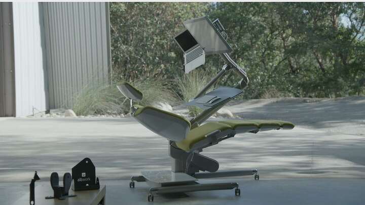 Lie-down desks debut, so you can sleep on the job if you want