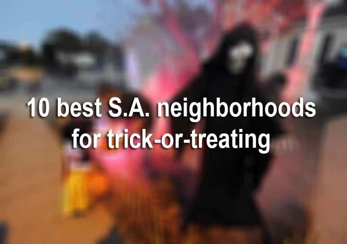 Here are the streets to hit for trick-or-treating in San Antonio.