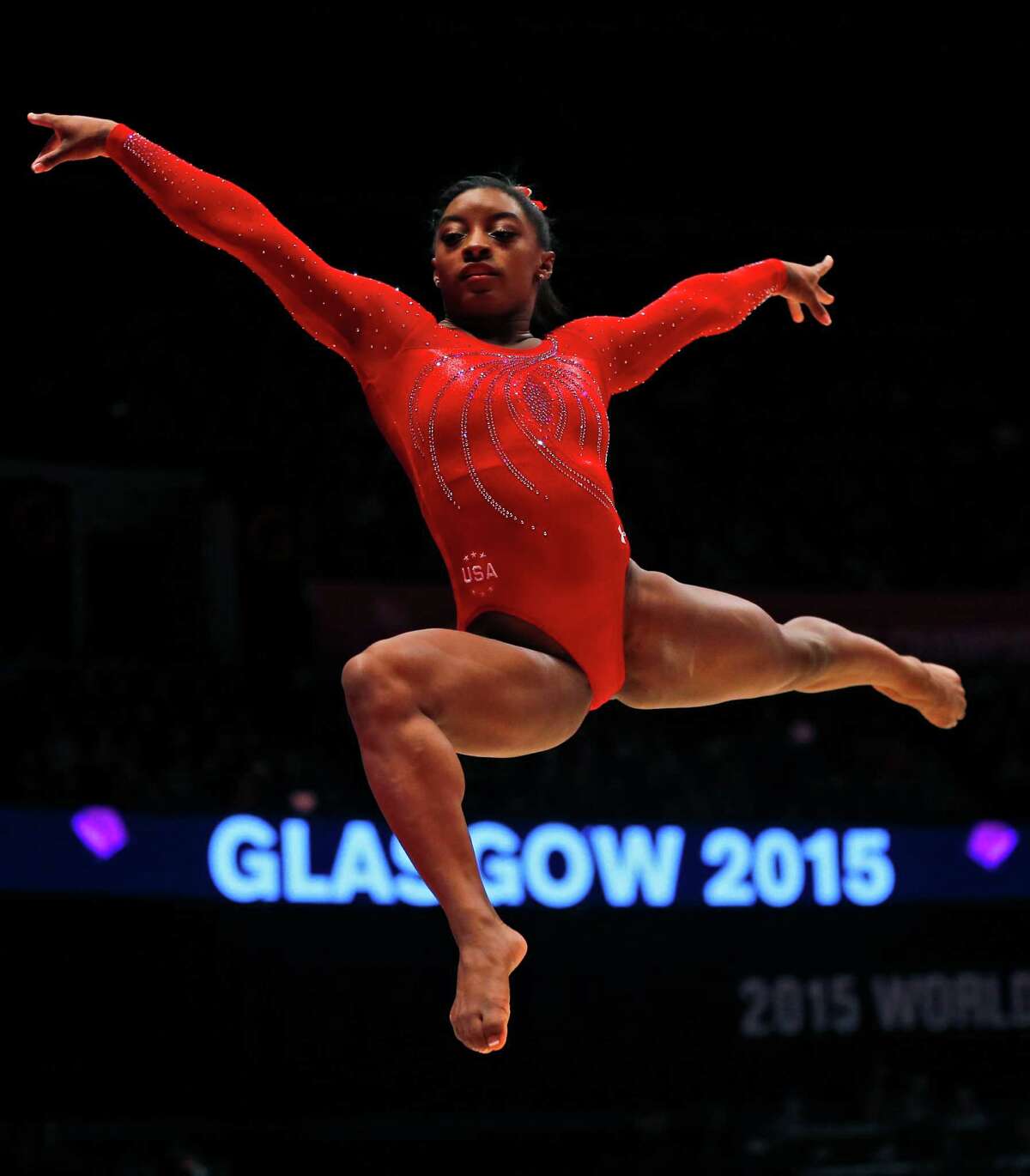 team final competition at the World Artistic Gymnastics championships at th...