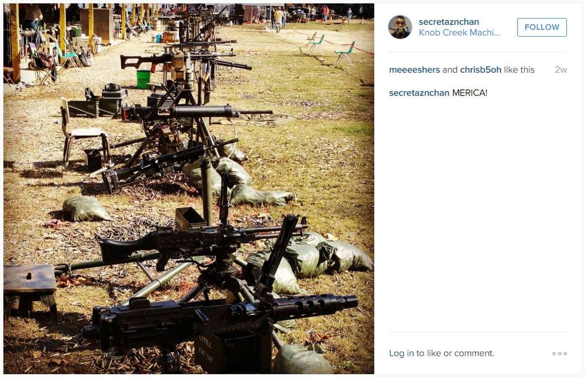 Gun enthusiasts fire 50,000 rounds in 15 minutes at Machine Gun Shoot