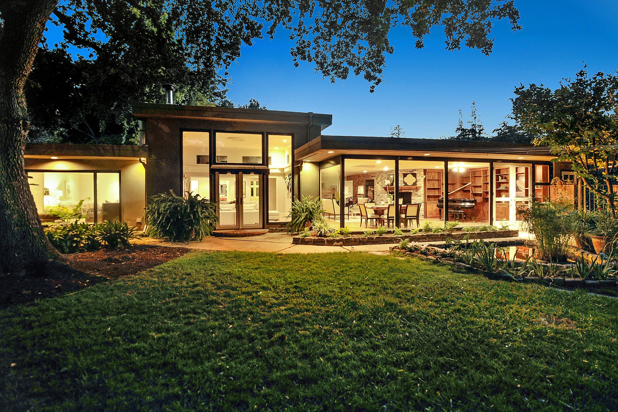 Updated Midcentury Occupying Half acre Lot In San Carlos Open Sunday