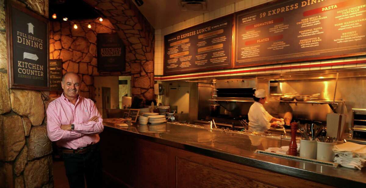 John Gilbert, CEO and co-owner of Romano's Macaroni Grill photographed on Thursday, June 25, 2015, in Houston. ( Karen Warren / Houston Chronicle )