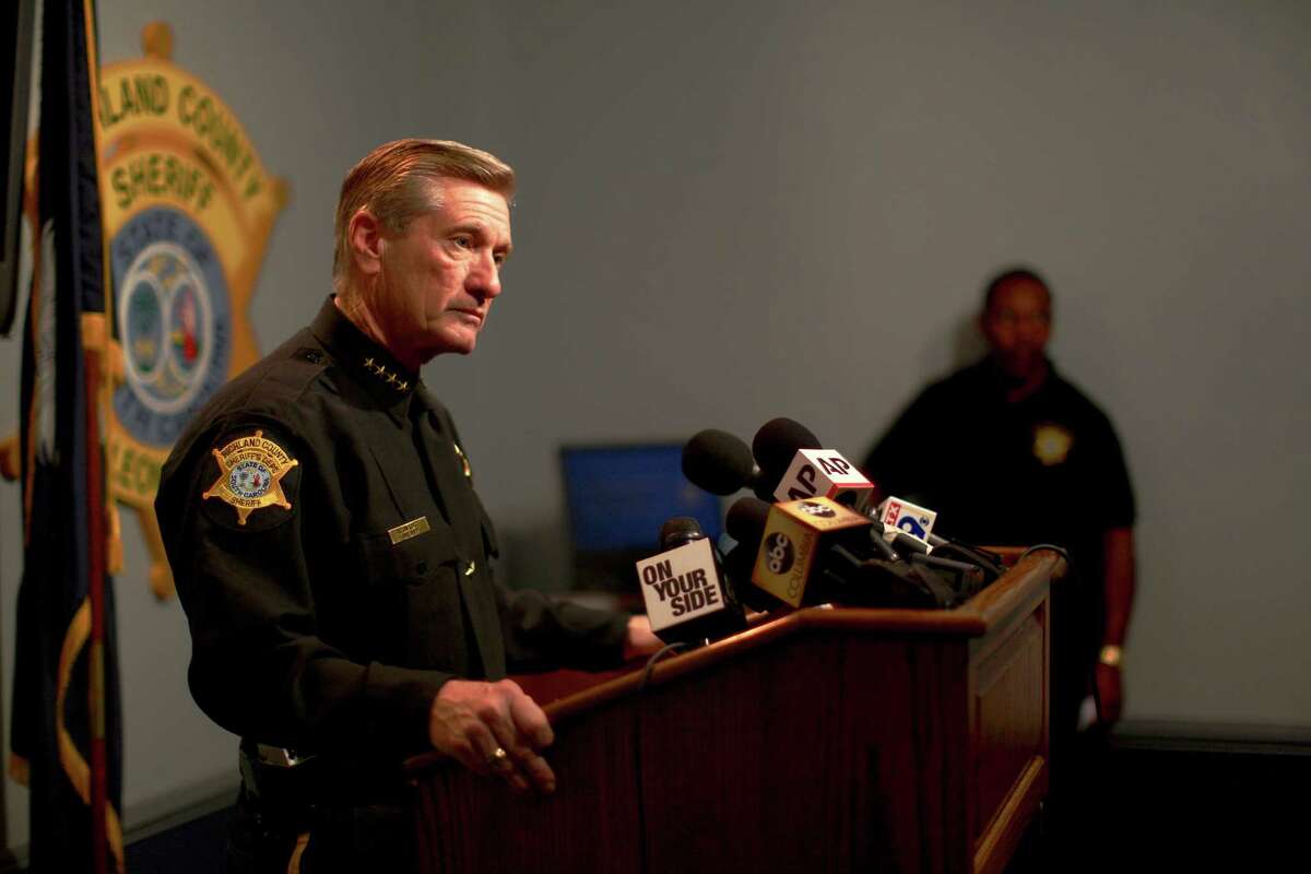 Richland County Sheriff Leon Lott speaks to reporters after an incident at Spring Valley High School, where a white deputy upended and dragged a black girl from a classroom, in Columbia, S.C. In an incident so ugly and tragic, there are no winners, a reader says.