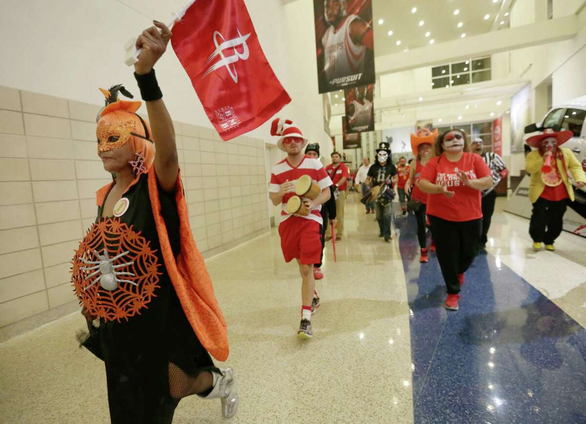 What's scarier: The Rockets' start or these fans' Halloween costumes?