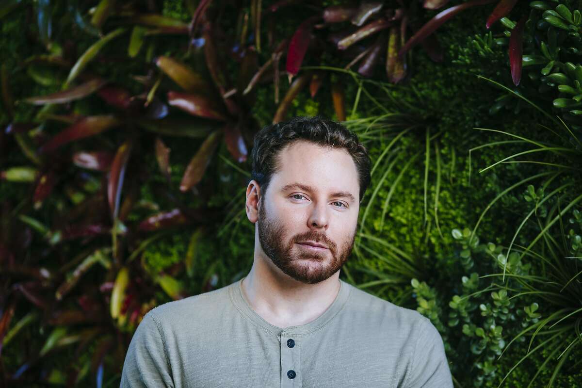 Sean Parker poses for a portrait at his home in Beverly Hills, California, November 21, 2014.