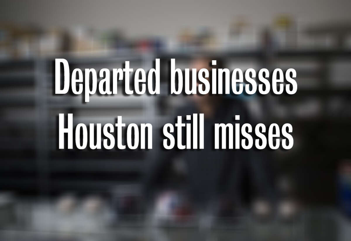 Some of these businesses served generations of Houston customers, but now they are no more.
