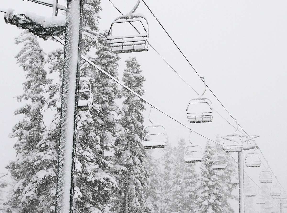 Thunderstorm in Bay Area means snow in the Sierra