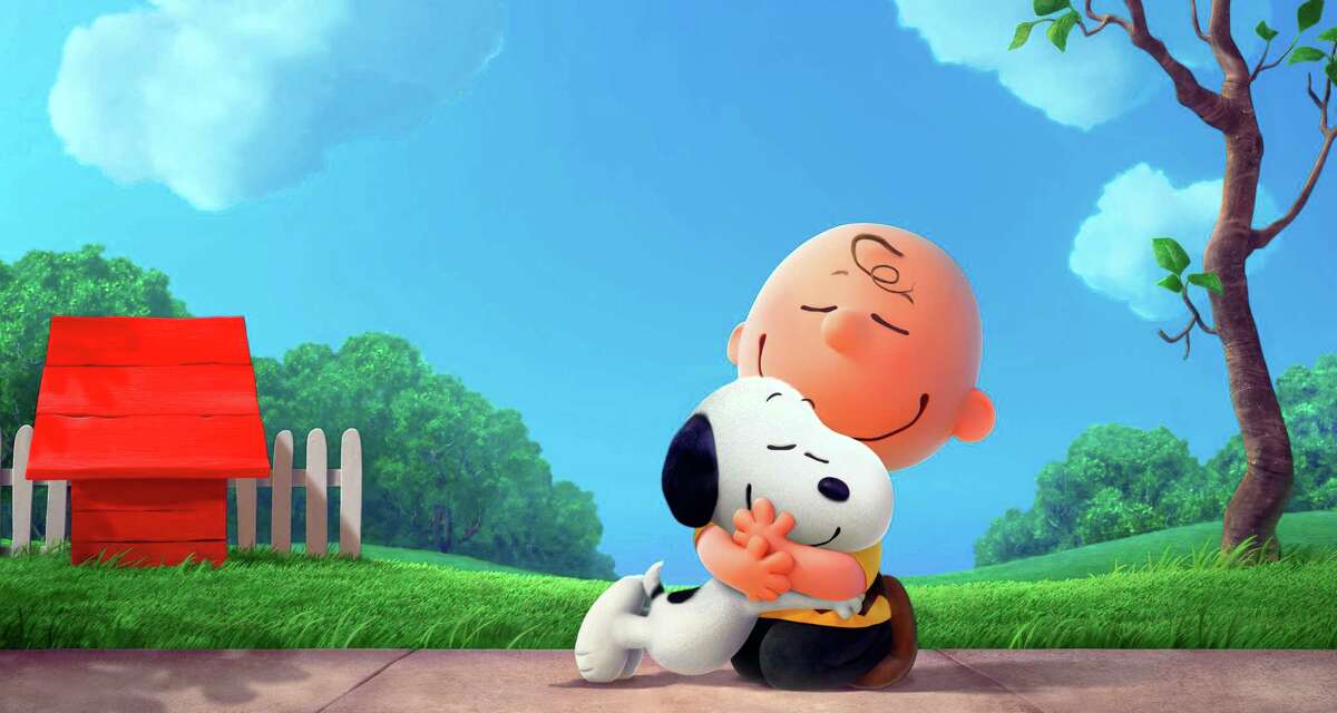 This photo provided by Twentieth Century Fox Film Corporation shows Snoopy and Charlie Brown from Charles Schulz's timeless "Peanuts" comic strip in their big-screen debut in a CG-animated feature film in 3D, "The Peanuts Movie." The movie releases in U.S. theaters Nov. 6, 2015. (Blue Sky Animation/Twentieth Century Fox Film Corporation via AP)