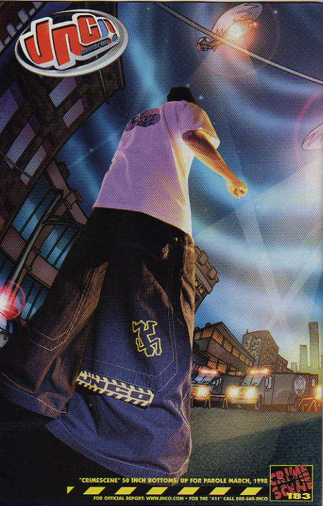 JNCO Jeans is closing shop, and liquidating all extra wide-legged