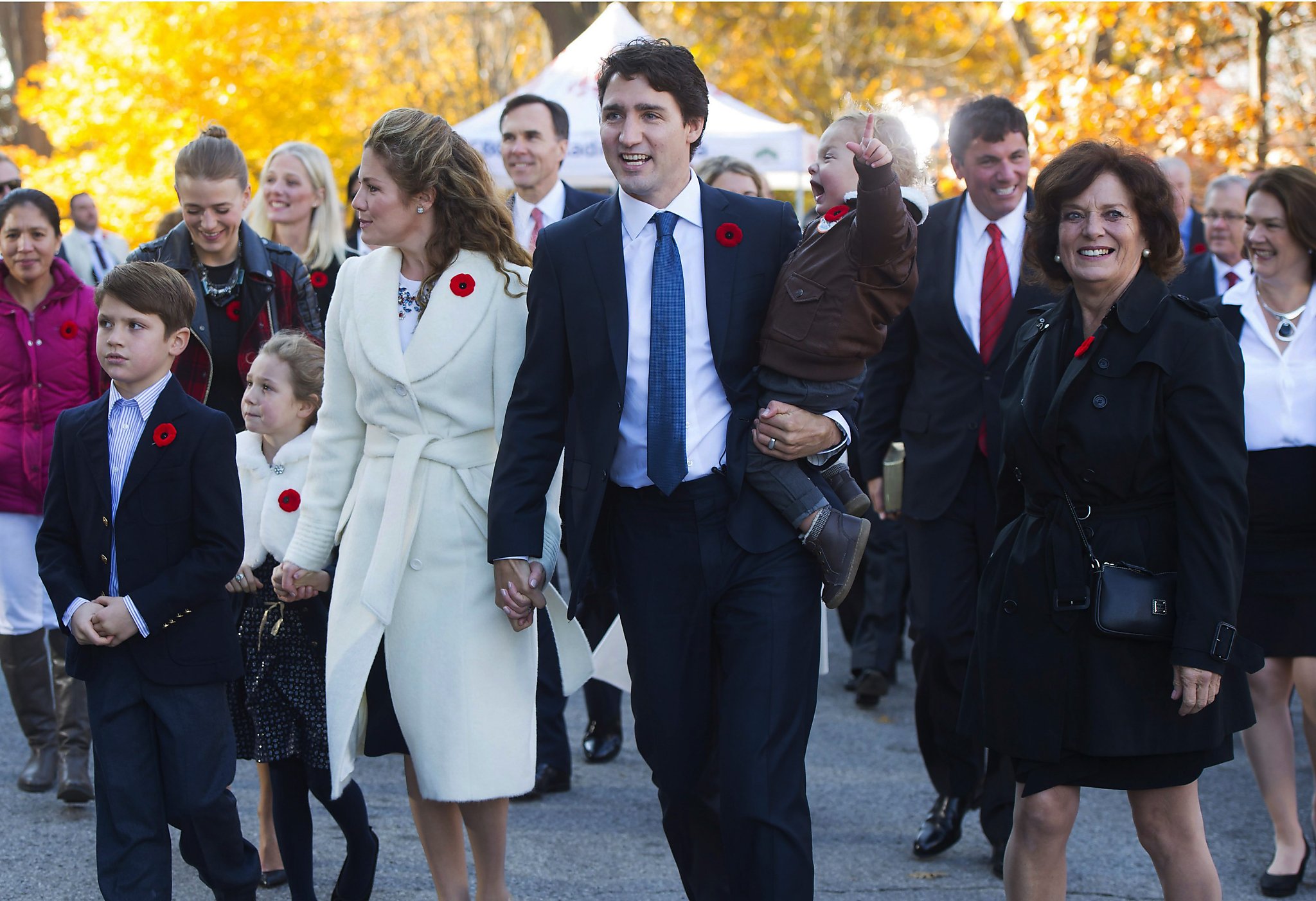 Canada's hunk-in-chief sworn in as new prime minister