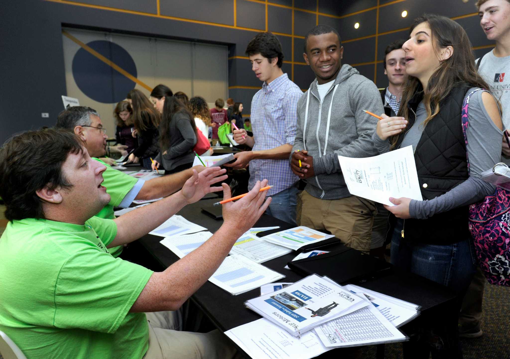 High school students learn budgeting skills at personal finance