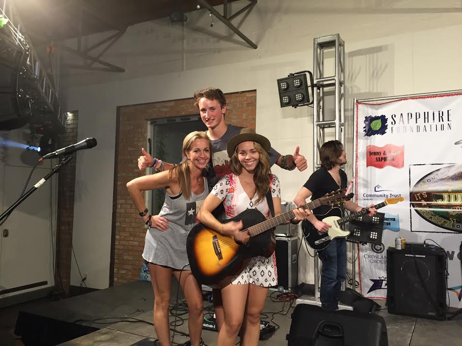 Survivor contestant visiting Ballston Spa High School