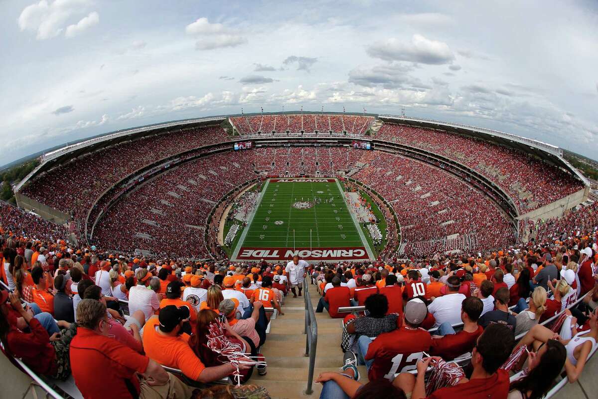 Each state's biggest college football stadium