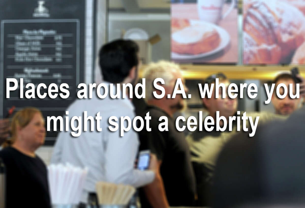 From golf courses to coffee shops (and even Bexar County jury duty), there are plenty of places where an average Joe might meet a celebrity.Here are some spots in the San Antonio area that are known for attracting A-listers.
