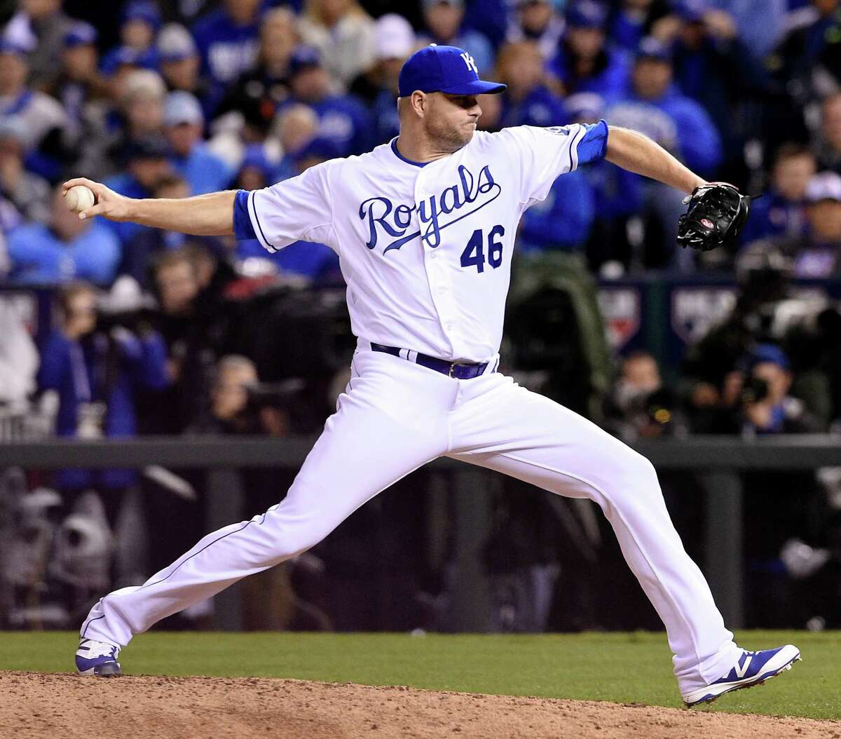 Oakland A's pitcher Ryan Madson, who once pitched for the Royals in the World Series, has been traded to the Nationals along with fellow reliever Sean Doolittle.