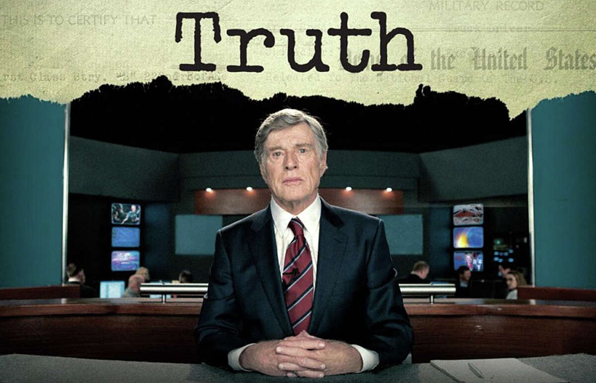 "Truth," starring Robert Redford as newsman Dan Rather, is a new movie account of the flawed CBS News account of George W. Bush's military service record.