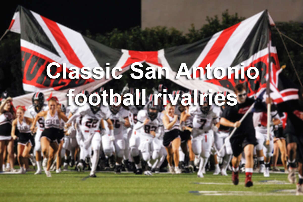 Click ahead for a rundown of some of the fiercest rivalry games in San Antonio high school football.