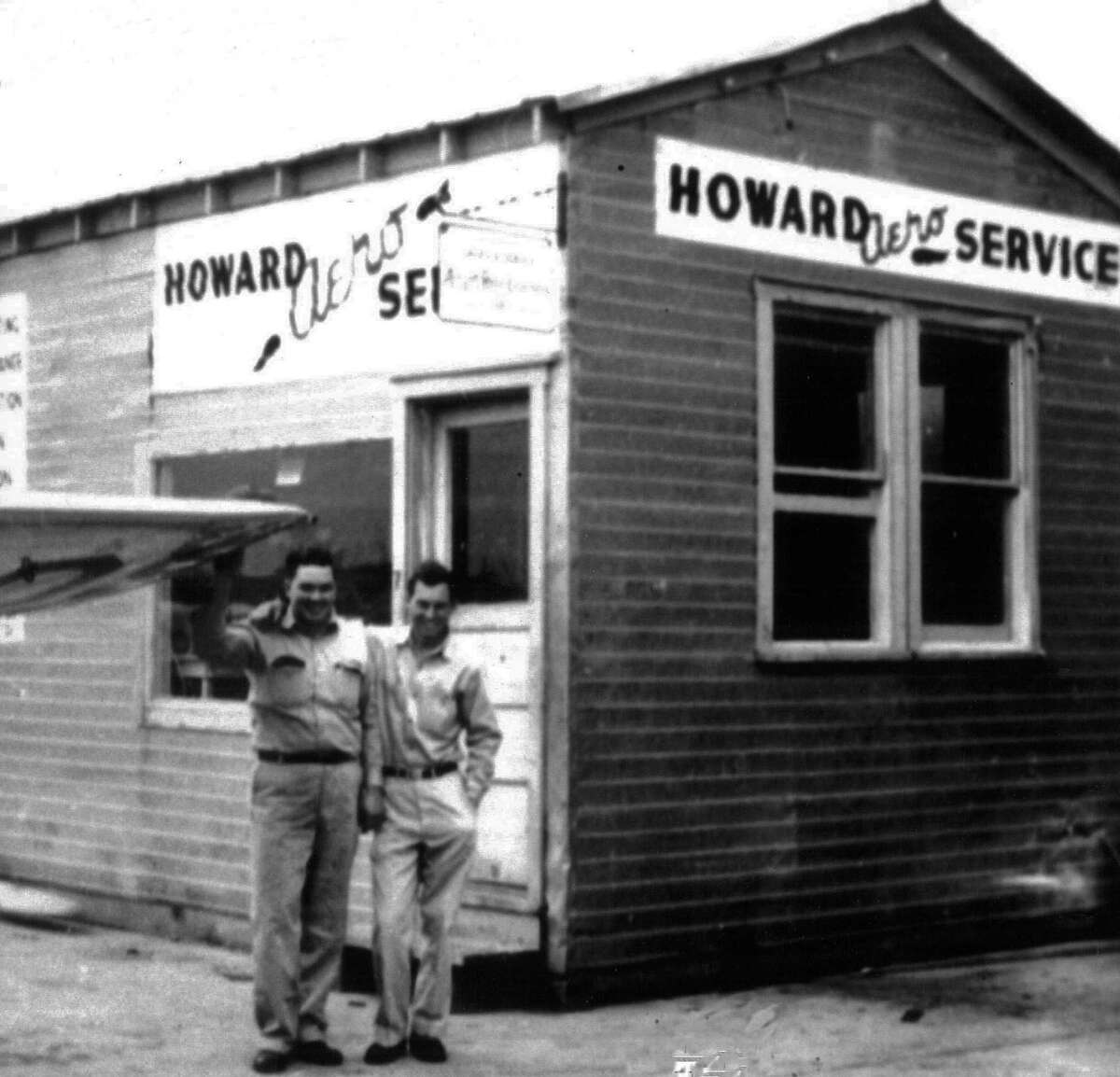 The first building for Howard Aero Service.
