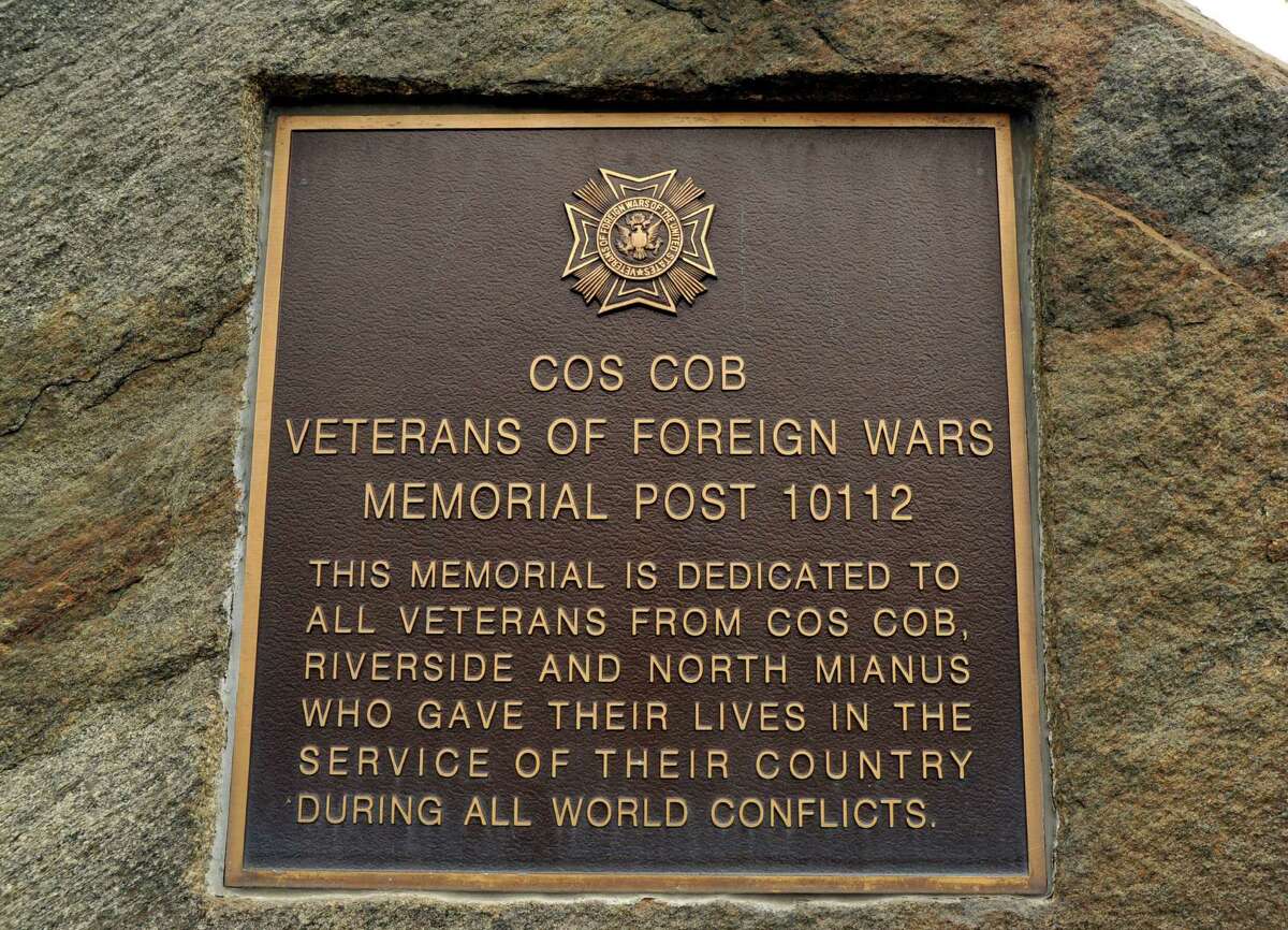 The Veteran's Day Memorial service at the Cos Cob War Memorial on Strickland Road in the Cos Cob section of Greenwich, Conn., Saturday morning, Nov. 7, 2015.