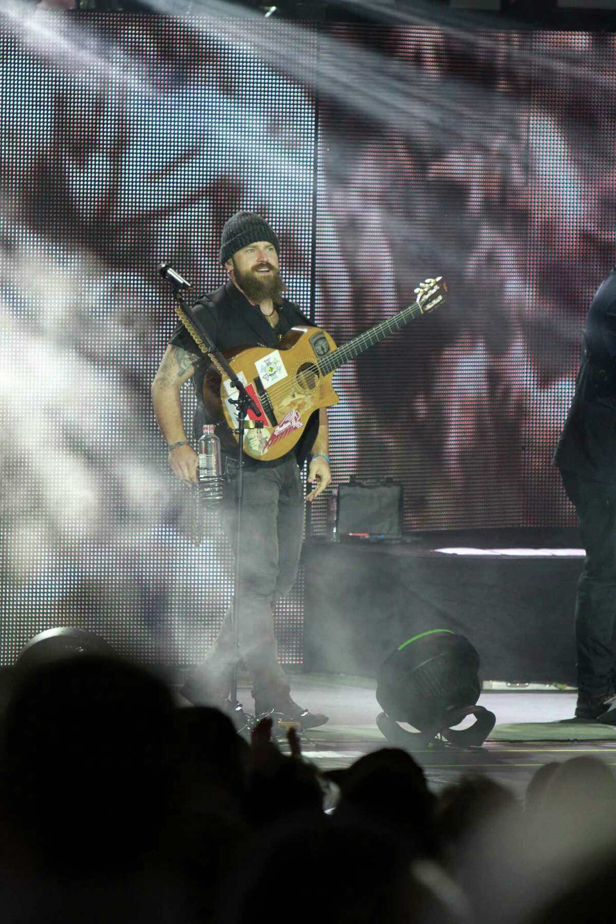 The Zac Brown Band playing at the Cynthia Woods Mitchell Pavilion in the Woodlands. (For the Chronicle/Gary Fountain, November 7, 2015)