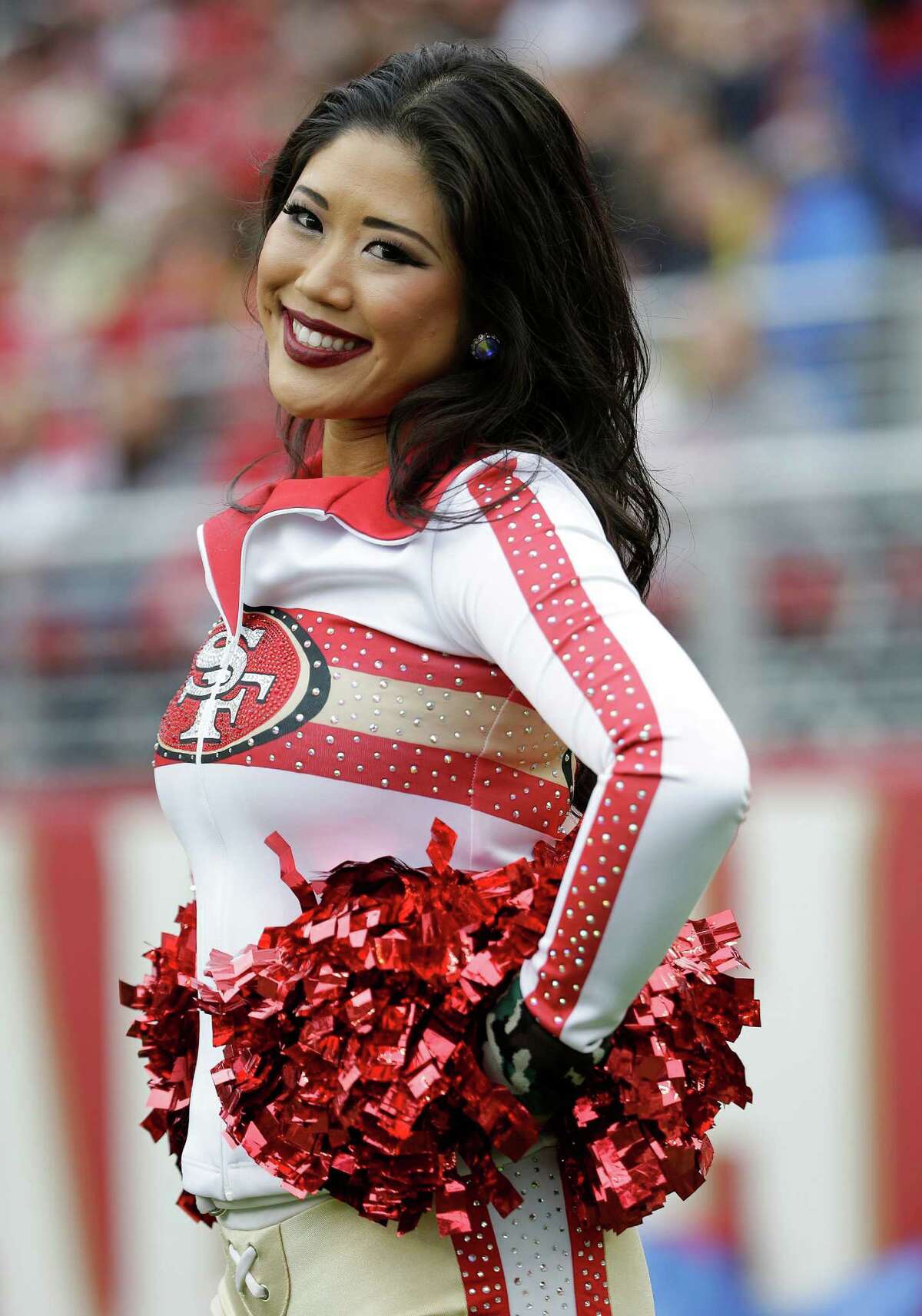 Santa Clara, CA. 08th Nov, 2015. San Francisco 49ers cheerleaders