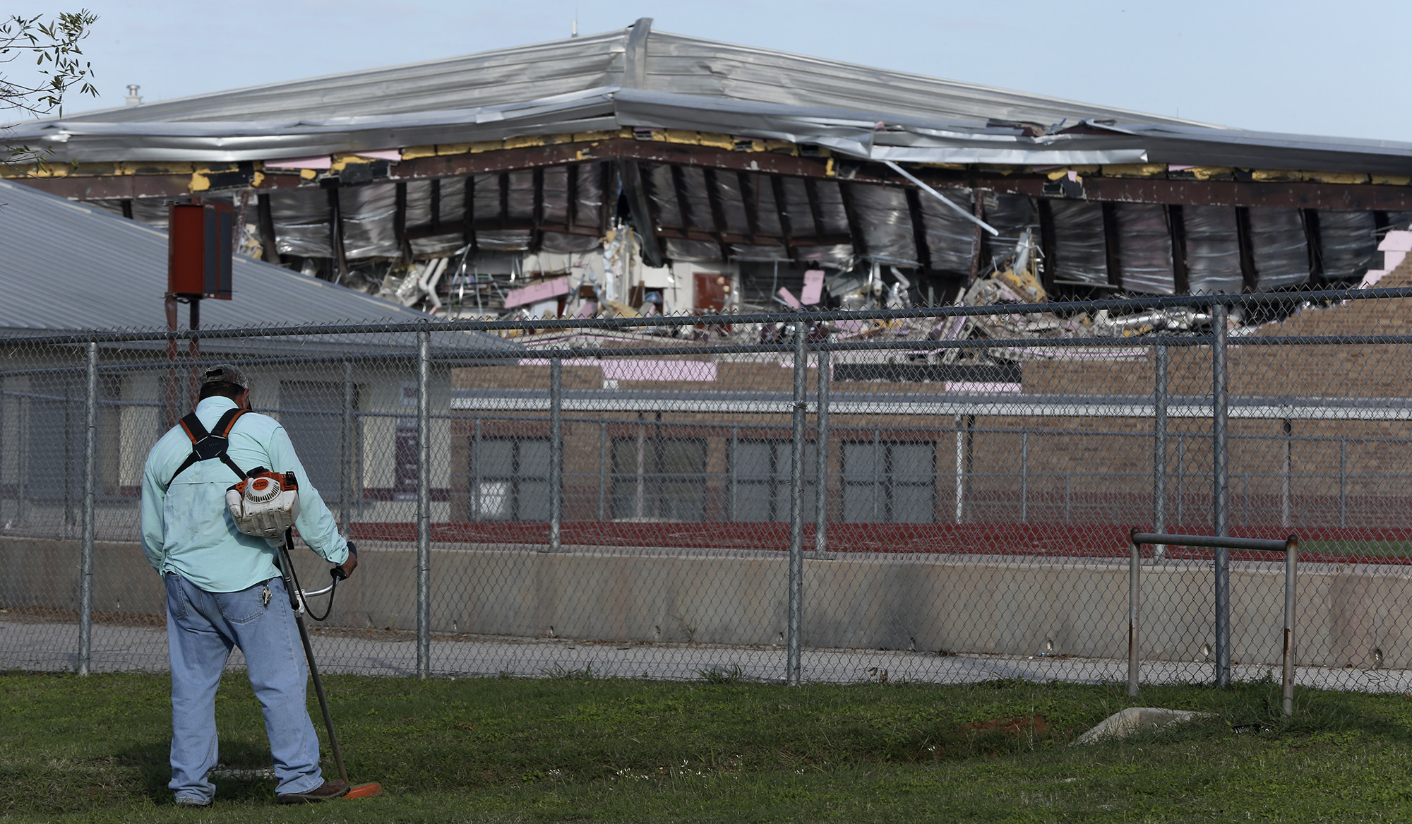 Floresville school battered by tornado reopens San Antonio ExpressNews