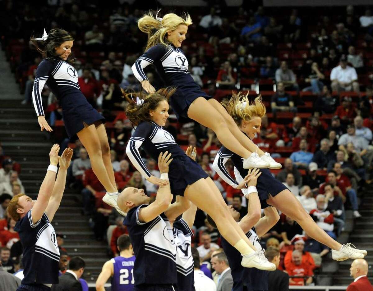 NCAA cheerleader photos