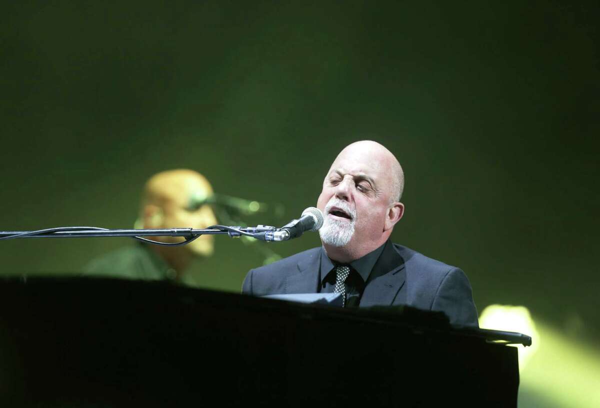 Billy Joel performs at the Toyota Center Friday, Nov. 6, 2015, in Houston. 