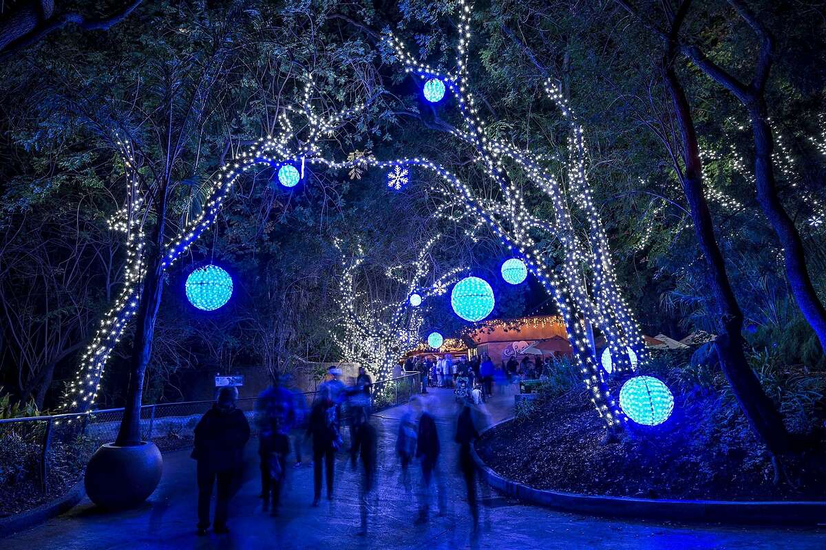Only the reindeer and a few selected live animals are real -- the rest will be sleeping through L.A. Zoo Lights' second year of holiday family entertainment while animated, electrified critters take over.