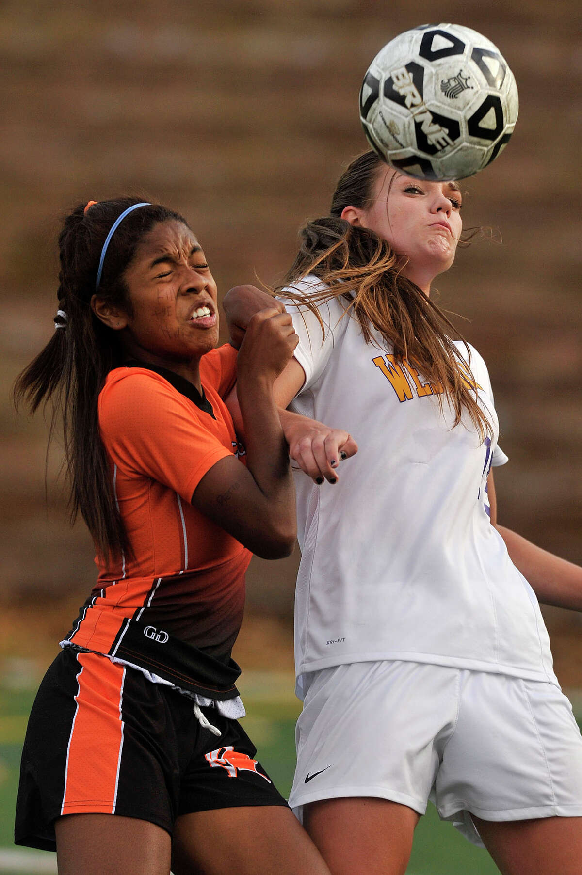 UB freshman Jess Lazlo, right, a Westhill product, was named the ECC Rookie of the Year in women's soccer.