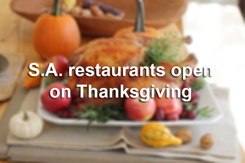 Where to eat in San Antonio this Thanksgiving
