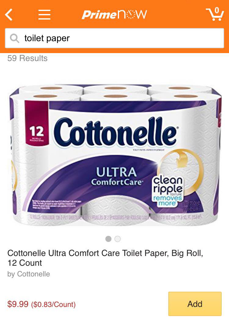  Cottonelle Ultra Comfort Care Toilet Paper, Big Roll