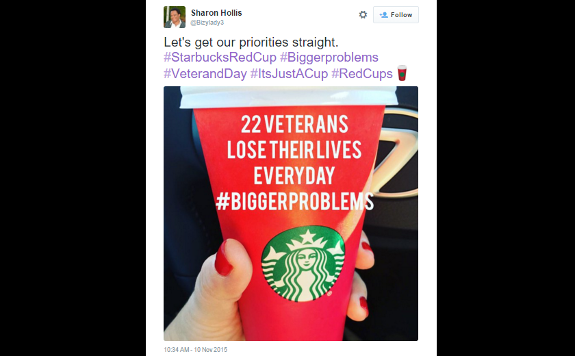 Starbucks Holiday Cup Controversy Mocked With #ItsJustACup