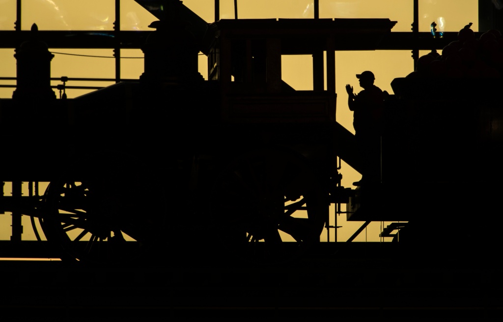 Steam Train at Minute Maid Park 