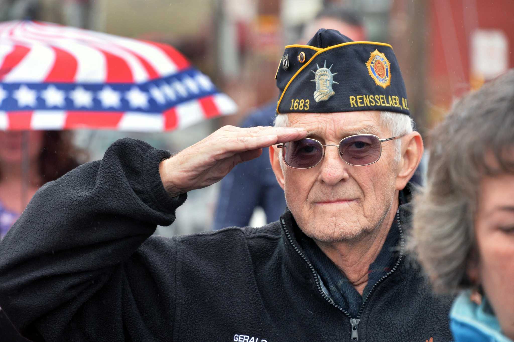Photos Veterans saluted at Rensselaer service
