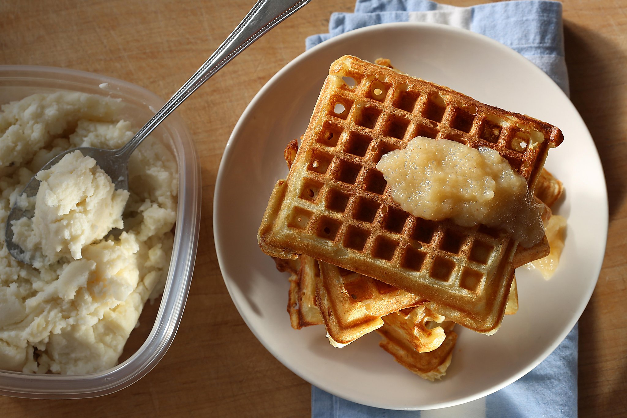 Recipe Mashed Potato Waffles