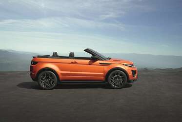 Range Rover Unveils World S First Convertible Luxury Suv Houston Chronicle