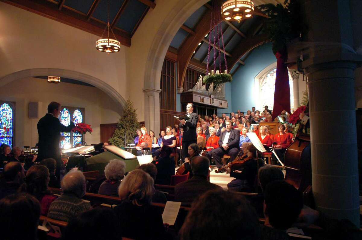 Tenor David Vanderwal sings in the 2008 version of the First Congregational Church of Greenwich’s annual Messiah chorus. This year’s performance is slated for 4 p.m. Dec. 13 at the church, 101 Sound Beach Ave. No auditions needed. First chorus rehearsal will be 7:30 to 9:30 p.m. Dec. 7, dress rehearsal with orchestra 7:30 to 9:30 p.m. Dec. 9. Singers will use the scores provided by the church; there is a refundable deposit of $20. Contact Craig Symons, craigs@fccog.org, for more information.