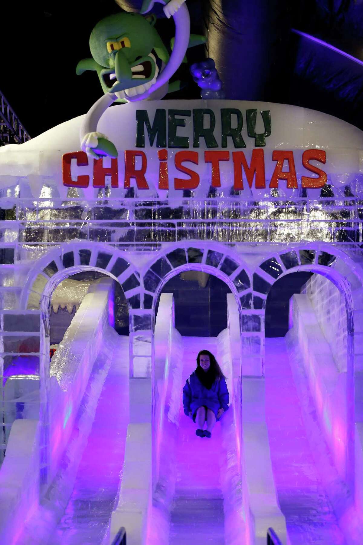 Galveston's Moody Gardens features SpongeBob at Ice Land