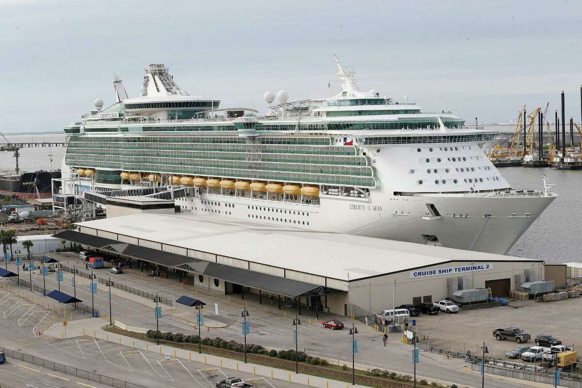 The Port of Galveston welcomed the largest cruise ship to ever sail from Texas when Royal Caribbean's Liberty of the Seas arrived in November, with a capacity of 3,600 passengers. It was one of the 2015 highlights for Houston-area shipping. ﻿