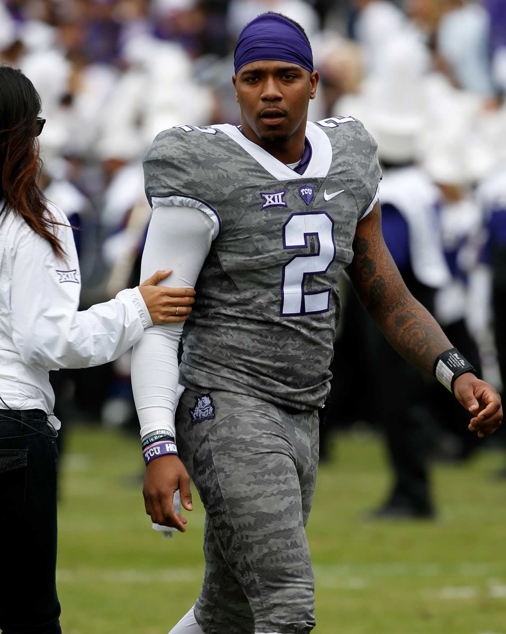 Ankeny girl reconnects with former TCU QB Trevone Boykin