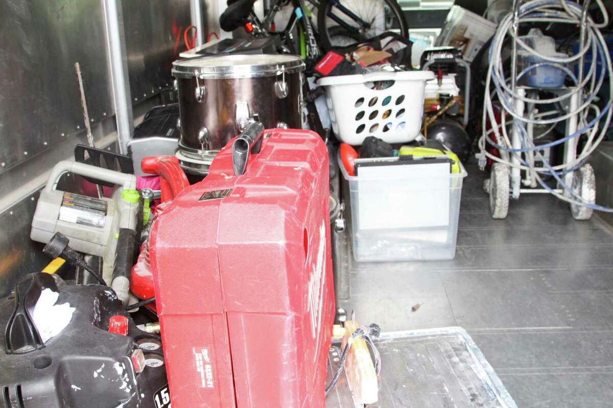 SAPD's Fencing Interdiction Strike Team found tens of thousands of dollars worth of stolen property Nov. 16, 2015, at a residence in the 2200 block of South Nueces Street.